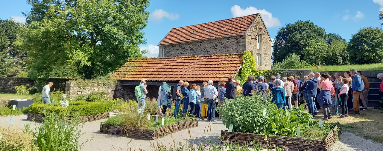 Abbaye de Landevennec - visite jardin
