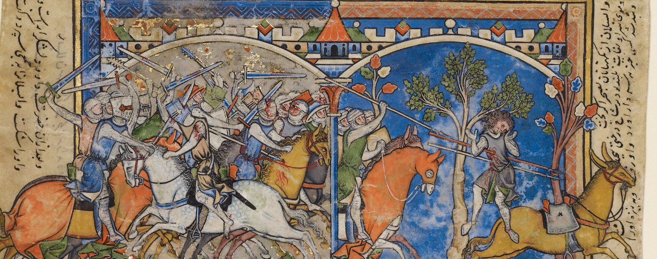 Abbaye de Land&eacute;vennec - Des tours &agrave; l'abbaye - enluminure #1