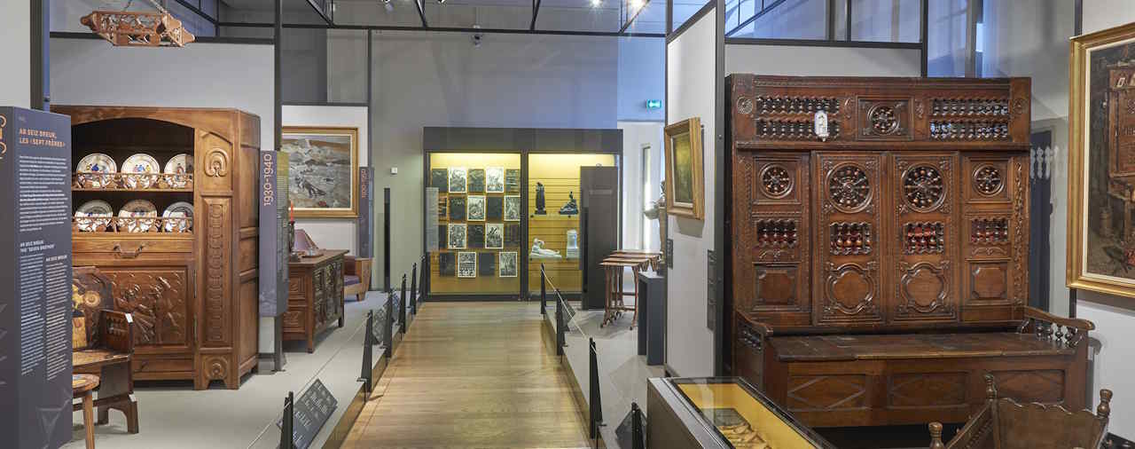 Mus&eacute;e d&eacute;partemental breton - image 6 parcours salle mobilier