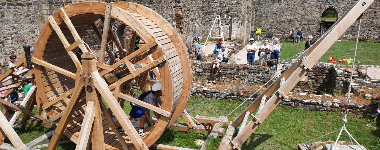 Abbaye de Landevennec - construction