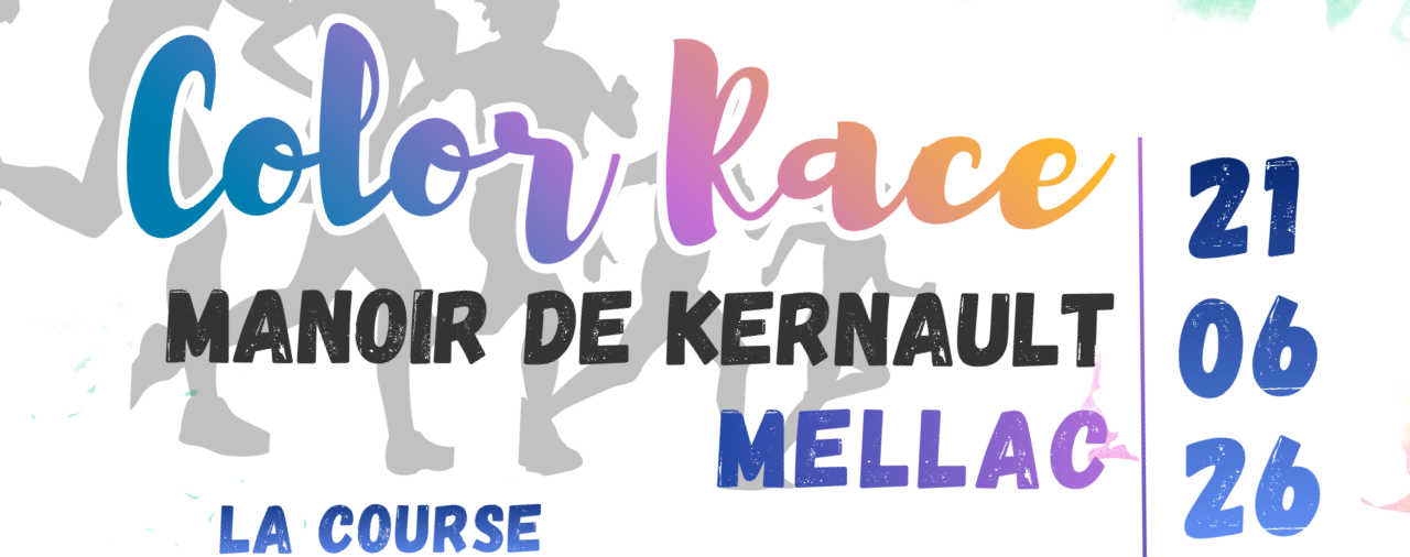Color race 21 juin &agrave; Kernault