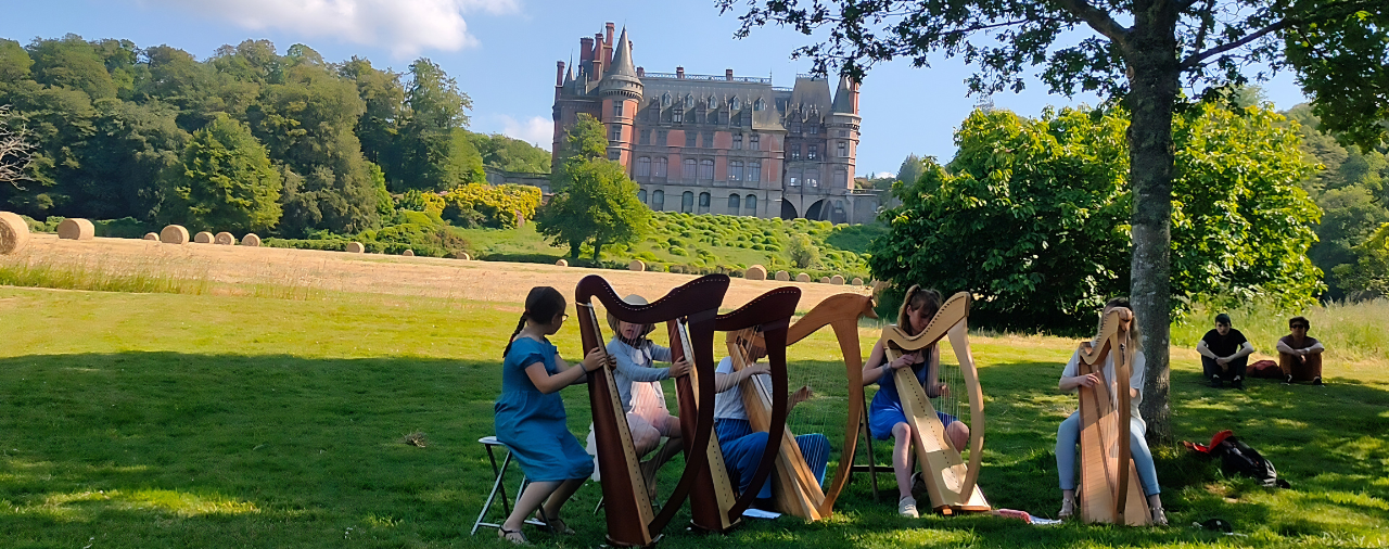 Rendez-vous aux jardins_concerts au jardin au Domaine d&eacute;partemental de Tr&eacute;varez
