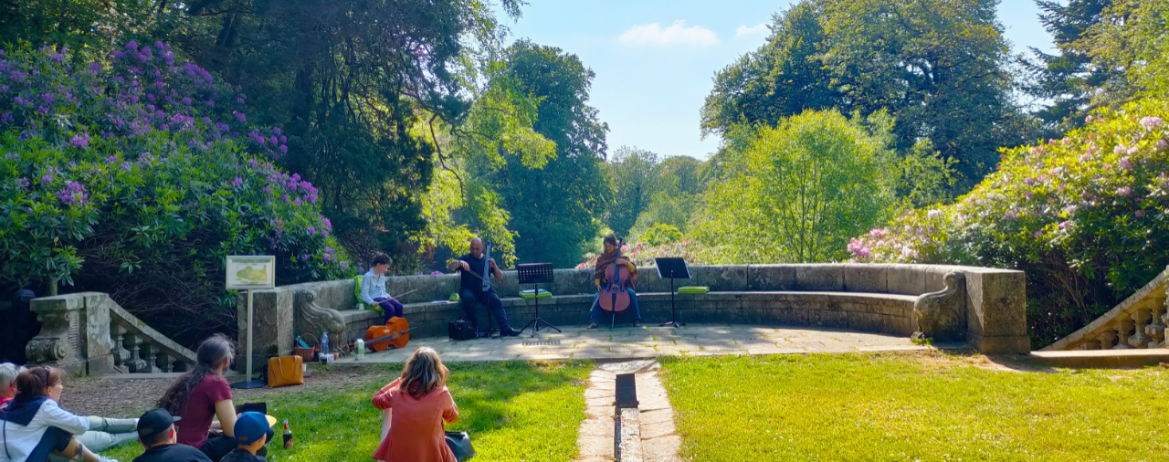 Rendez-vous aux jardins_concerts au jardin_Domaine d&eacute;partemental de Tr&eacute;varez