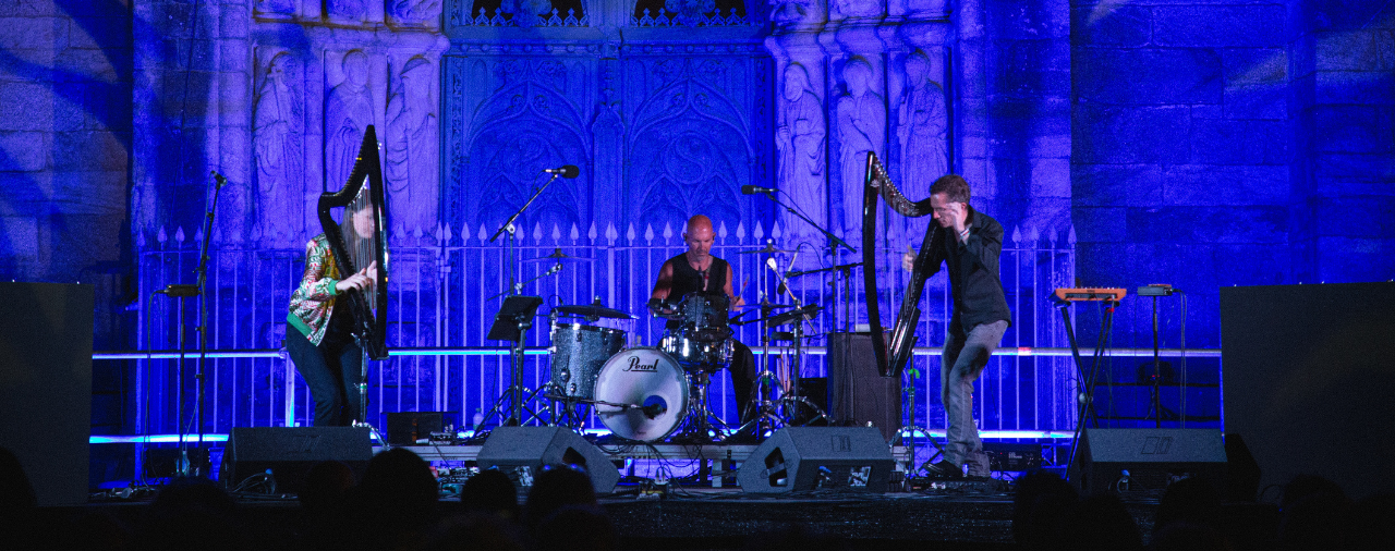 Abbaye de Land&eacute;vennec - concert Descofar #2