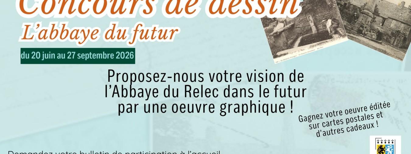 Abbaye du Relec - image Concours dessin 2026