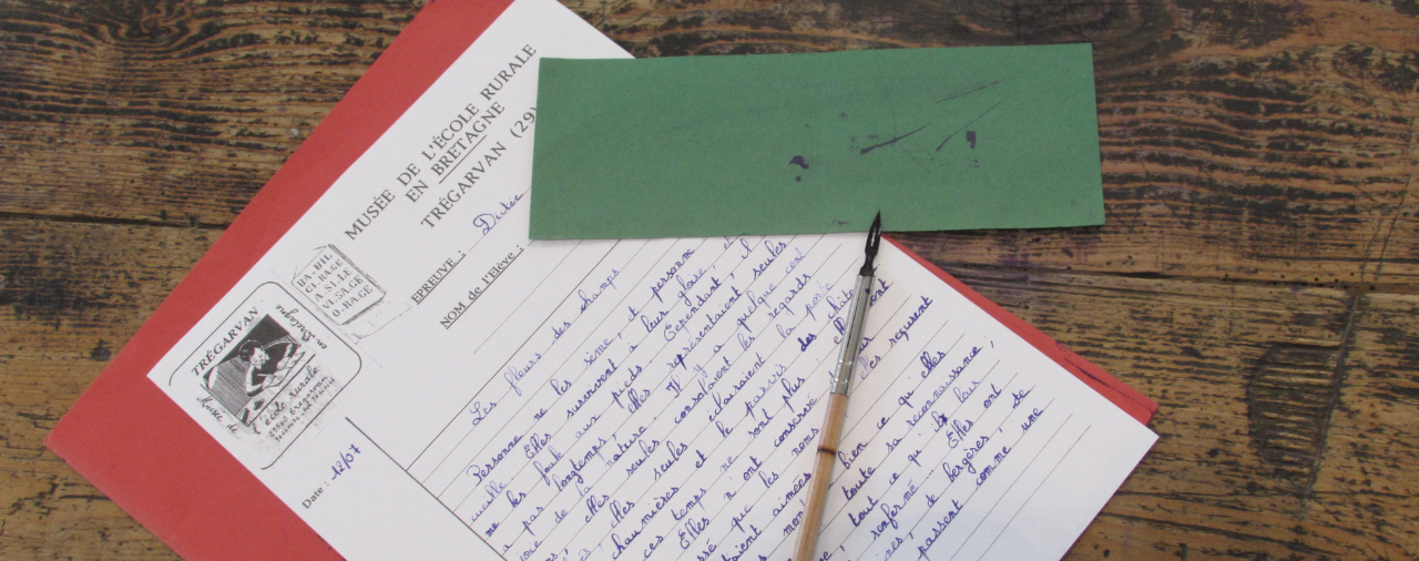 Mus&eacute;e de l'&eacute;cole - concours d'orthographe