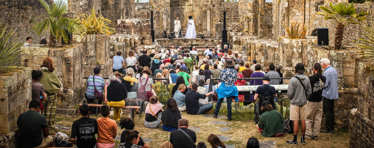 Abbaye de Landevennec - concert Okali