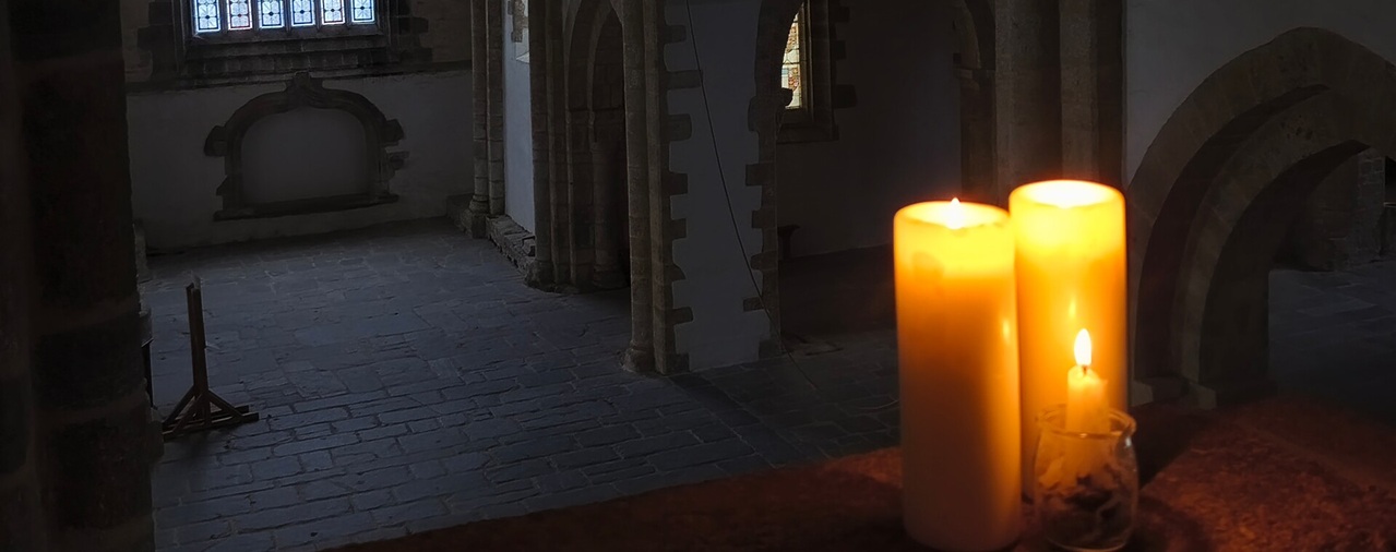 Abbaye du Relec - image bougies 1