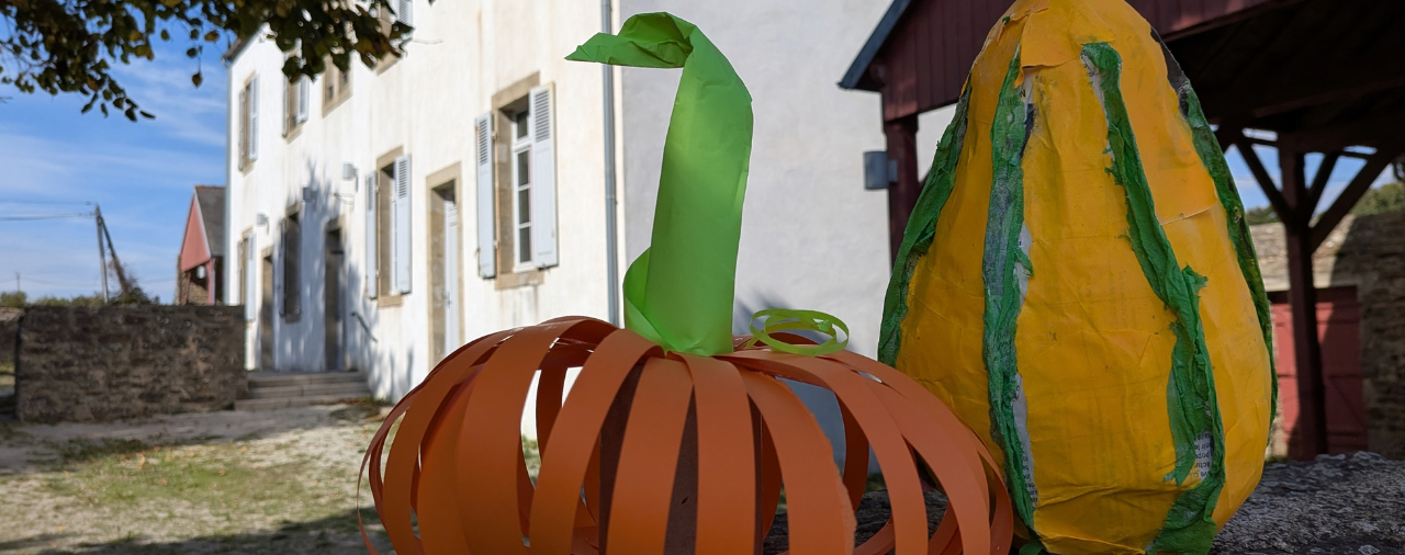 Mus&eacute;e de l'&eacute;cole - atelier citrouille