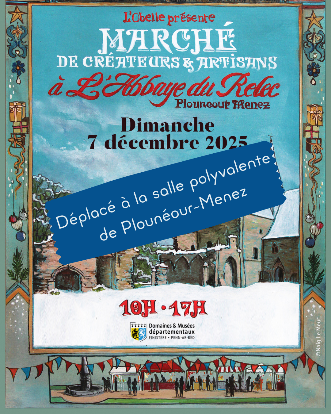 Modification lieu marché de noël