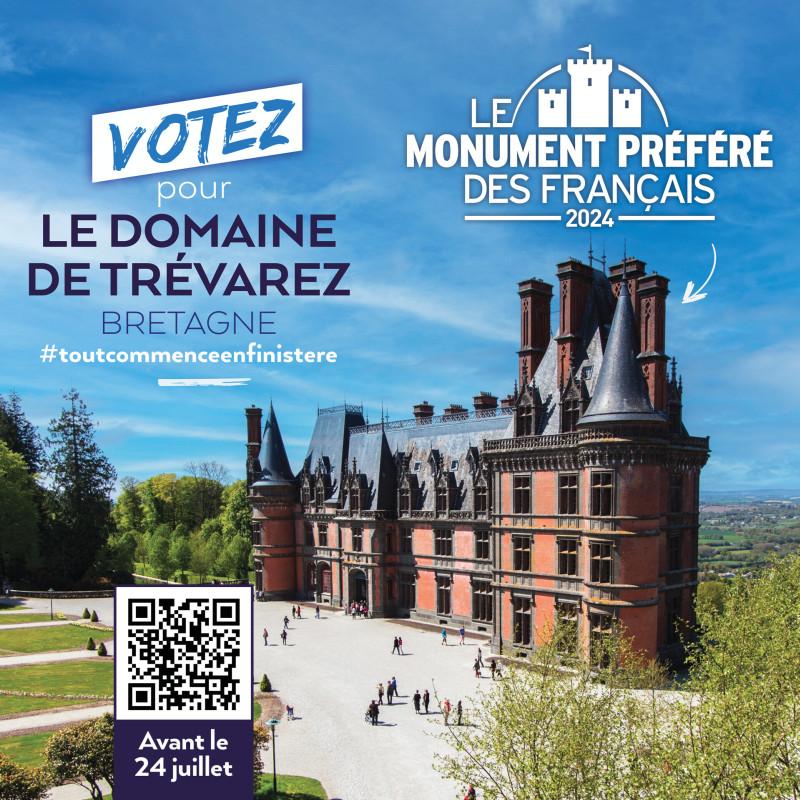 TREVAREZ, FINALISTE DU CONCOURS "LE MONUMENT PREFERE DES FRANCAIS