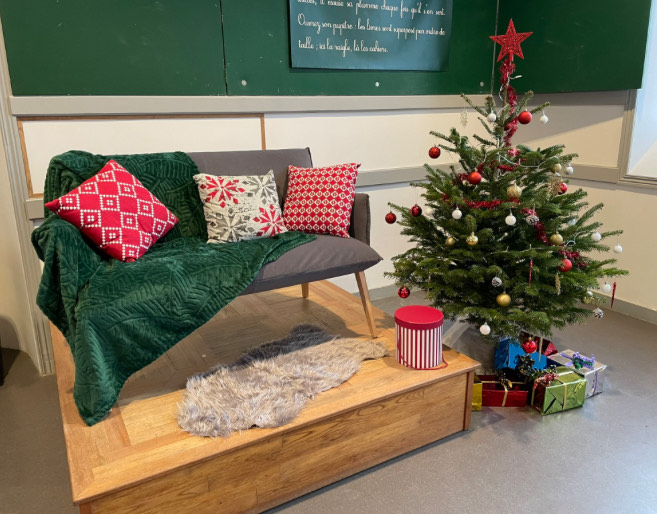 Les fantaisies d’hiver au Musée de l’école rurale en Bretagne